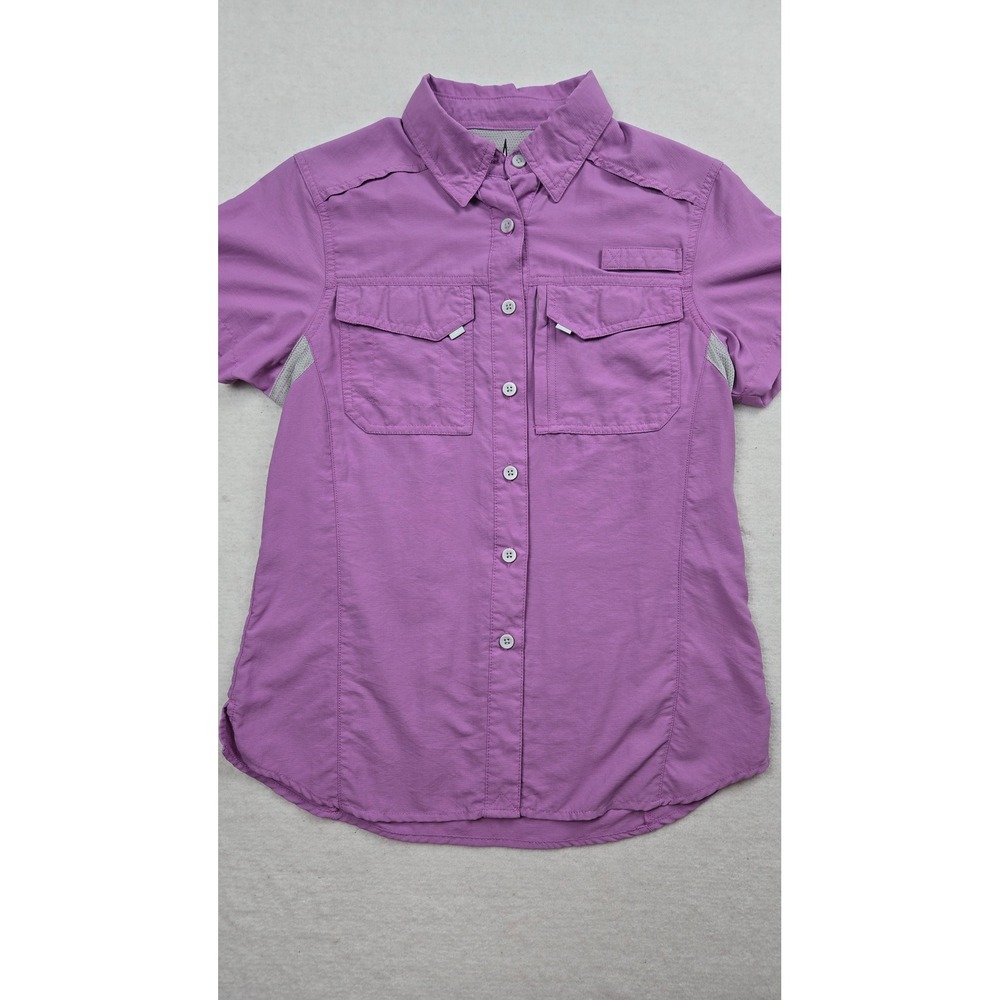 Habit TS1199 River Guide Shirt Limpet Shell Vented Size‎ Small Purple